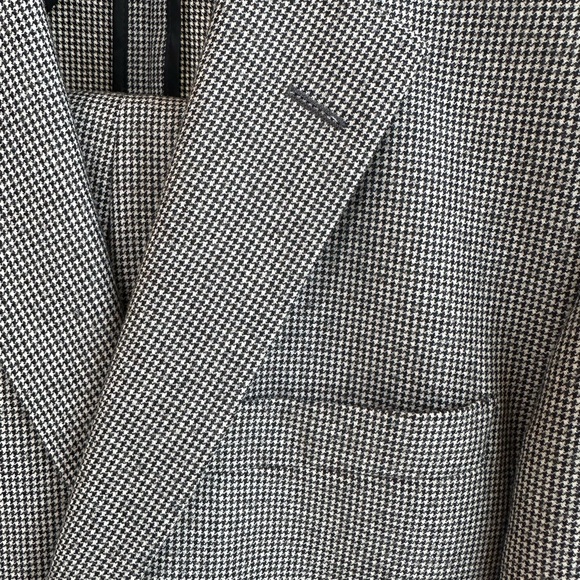 Men’s suit Aquascutum London - houndstooth wool thick - Picture 2 of 11